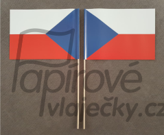 10 ks, papírová vlaječka A6